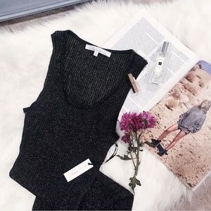 Flash sale!!! Lovers + Friends Metallic Tank Dress NWT